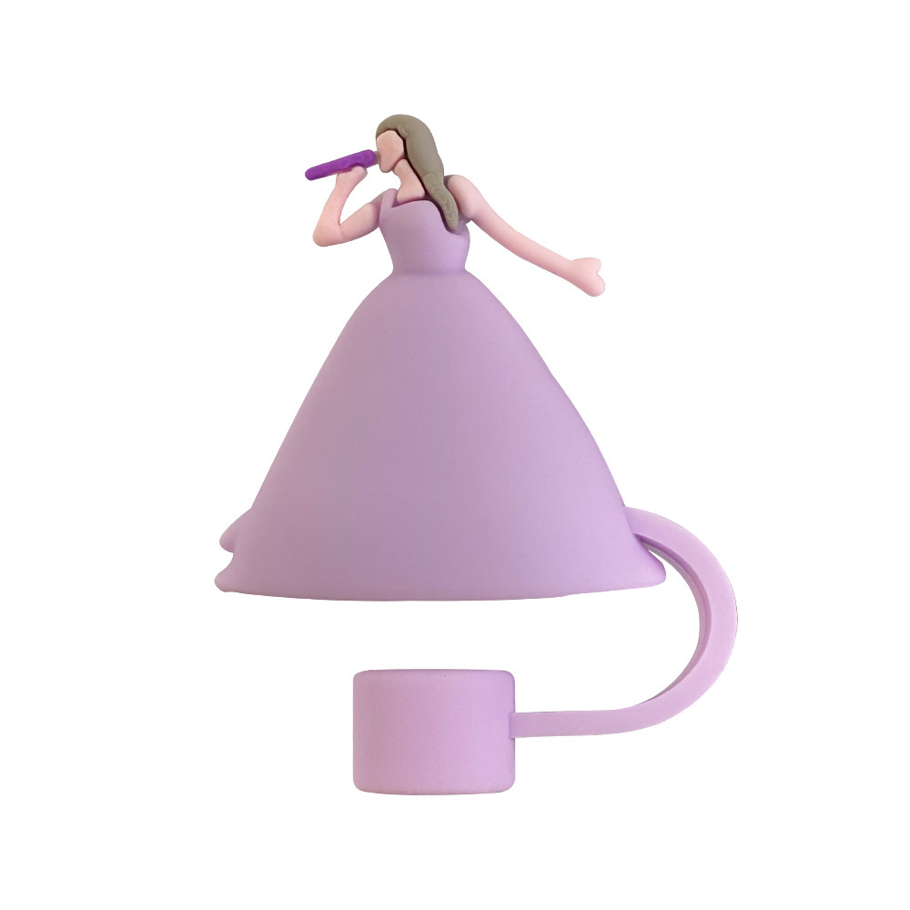 Tapa de pajita de 10mm Tapa de aislamiento transfronterizo Taza de hielo Taza de agua Stanley Stanley Tapa de pajita a prueba de polvo de PVC