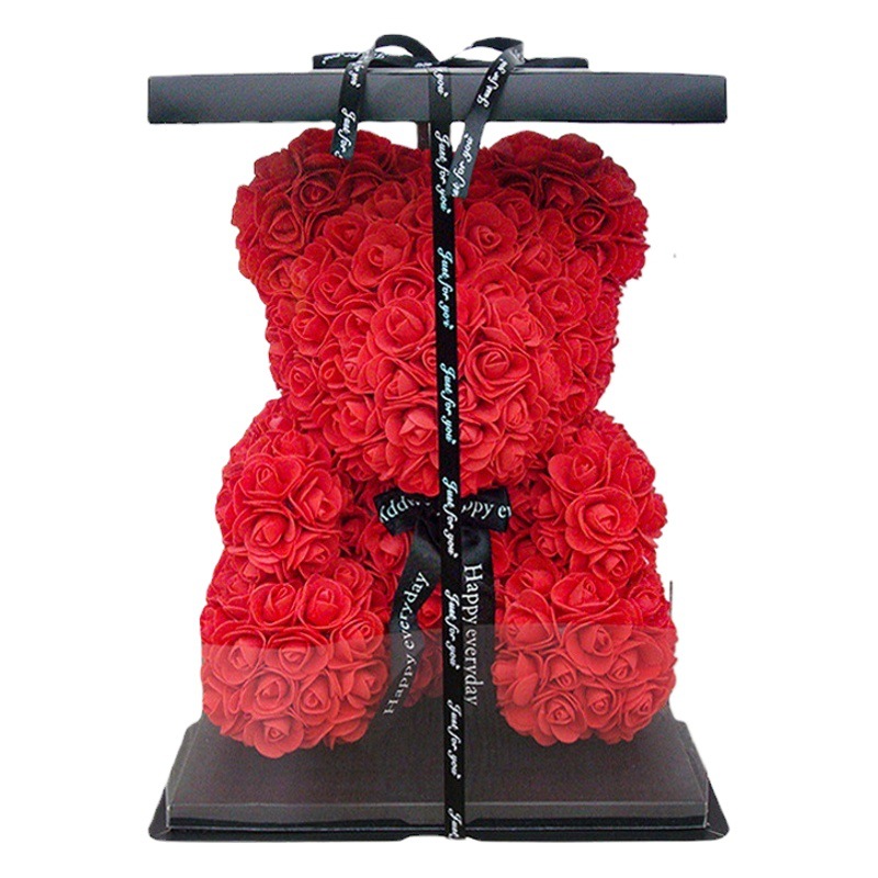 Rosa de San Valentín China, unicornio, flor eterna, floristería, regalo de cumpleaños para niñas, estudiantes, profesoras y toda la clase.