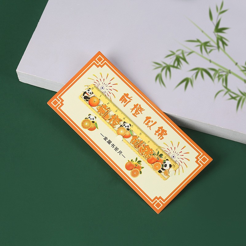 Panda creativo lindos marcadores de metales marcadores huecos de bronce estilo chino Wenchuang marcas de lectura carpeta al por mayor