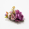 Retro hair accessory for bride, beach cloth, Mori