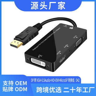 Դ�^�S��DP�DHDMI/VGA/DVI/�����l����ĺ�һ�D�Q��֧��ͬ�@