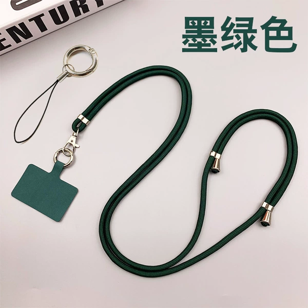 Long style [green] telescopic/hanging neck/crossbody/finger