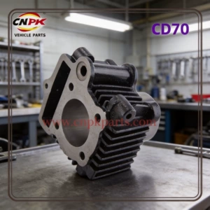 CD70 motorcycle cylinder block, engine parts compatible with JH70; please contact customer service for bulk pricing