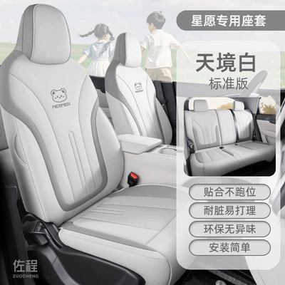 Seat cushion, seat cover | Leather Car Seat Cushions, Car - little-dumb-bearcelestial-white-standard-edition