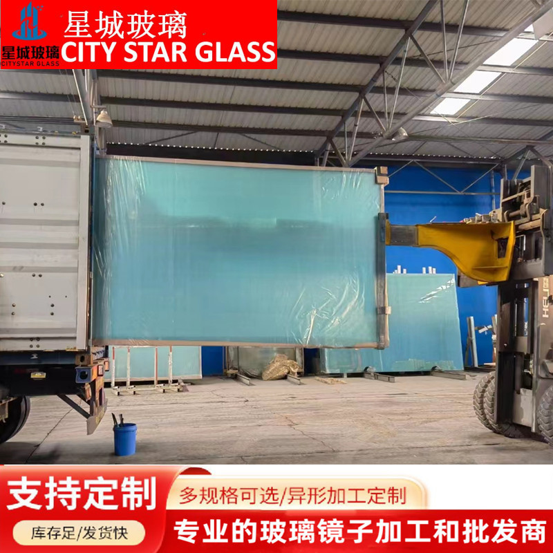 厂家直供5MM-12MM 优质浮法玻璃超白高透原片玻璃钢化玻璃定制