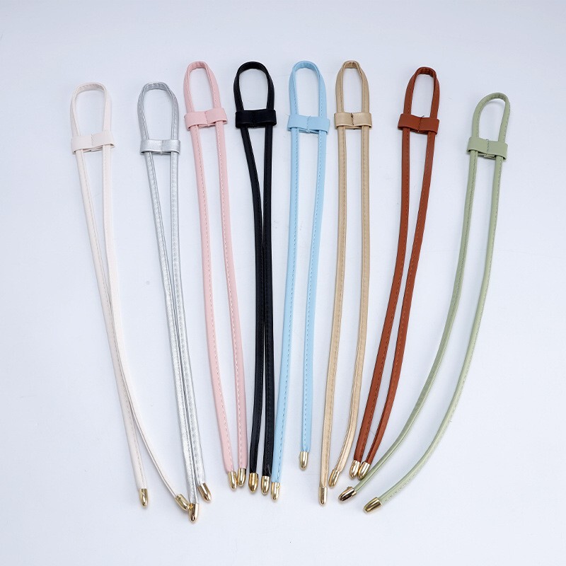 New Bucket Bag Drawstring Drawstring Women's Backpack Drawstring Rope Shrink Strap DIY Handmade Bag Accessories Wholesale