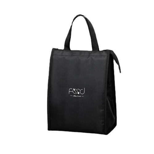 Simple style portable lunch box bag, cross-border fashion, large-capacity lunch bag for work and school, insulated bag, lunch bag