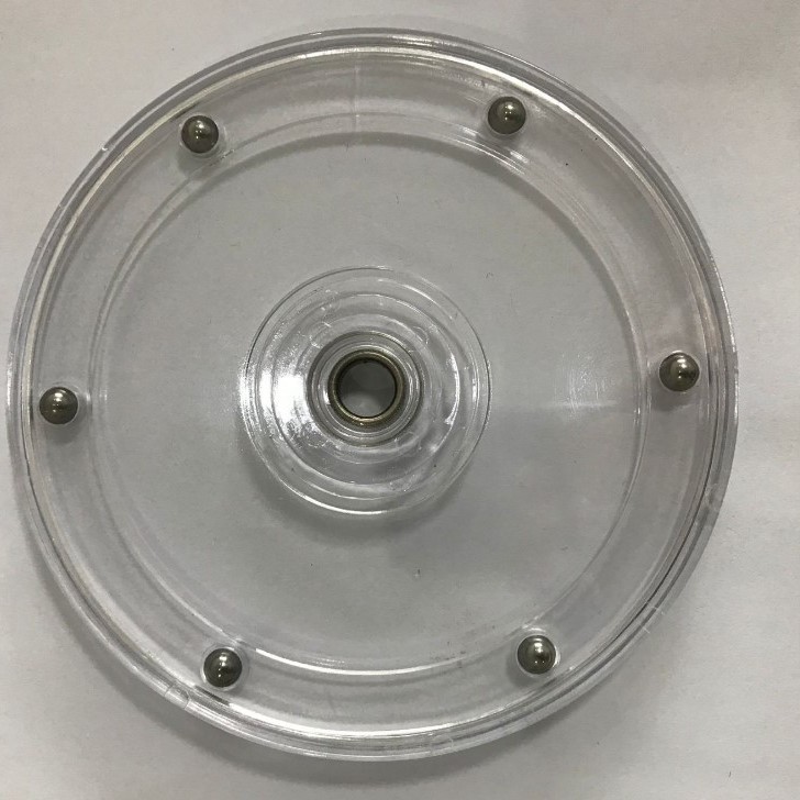 批发供应6寸塑料转盘,塑胶圆转盘性价比高 100%全新料生 产