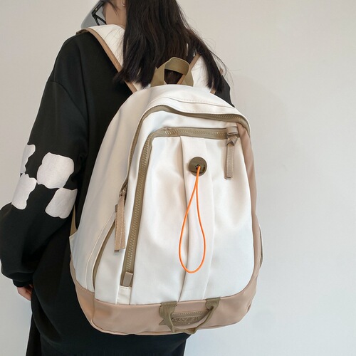 Women's 2025 New Dual Shoulder Bag Fashion Travel Small Bag Lightweight Oxford Cloth Versatile Women's Backpack