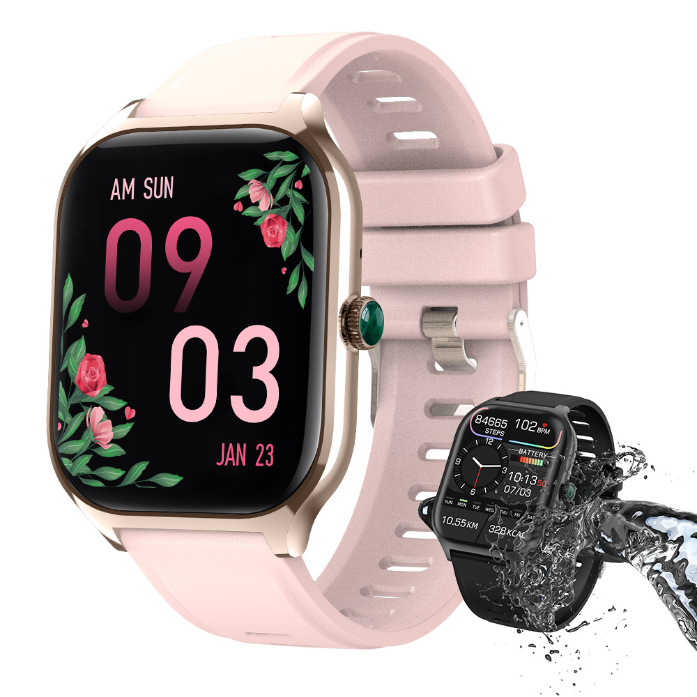 Nouvelle montre connectée LX307 : appels Bluetooth, télécommande, photo, pression artérielle, oxygénation sanguine, suivi du sommeil, mode multisports_voghion.com