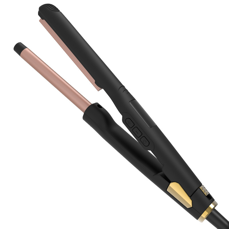 跨境外貿(mào)多功能直發(fā)梳卷直干濕兩用直發(fā)器頭發(fā)拉直卷發(fā)棒羊毛卷