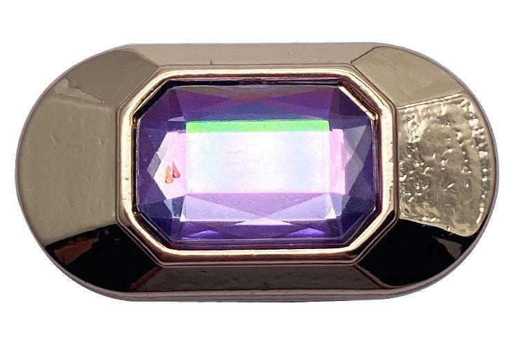 2023 nuevo centro comercial mismo estilo metal agujero zapatos hebilla zapato flor DIY rhinestone tridimensional zapato hebilla Accesorios al por mayor