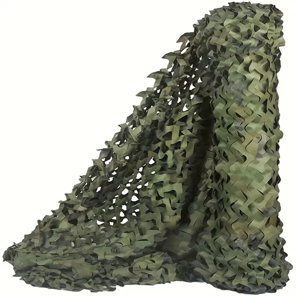 Cross-border foreign trade single-layer camouflage net roll shade net single-layer sunscreen encryption cover block