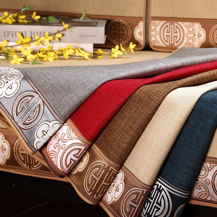 Chinese Solid Wood Sofa Cushion Backrest Towel Seat Cushion Sofa Towel Full Cover Cloth Four-Season Universal Sofa Cover