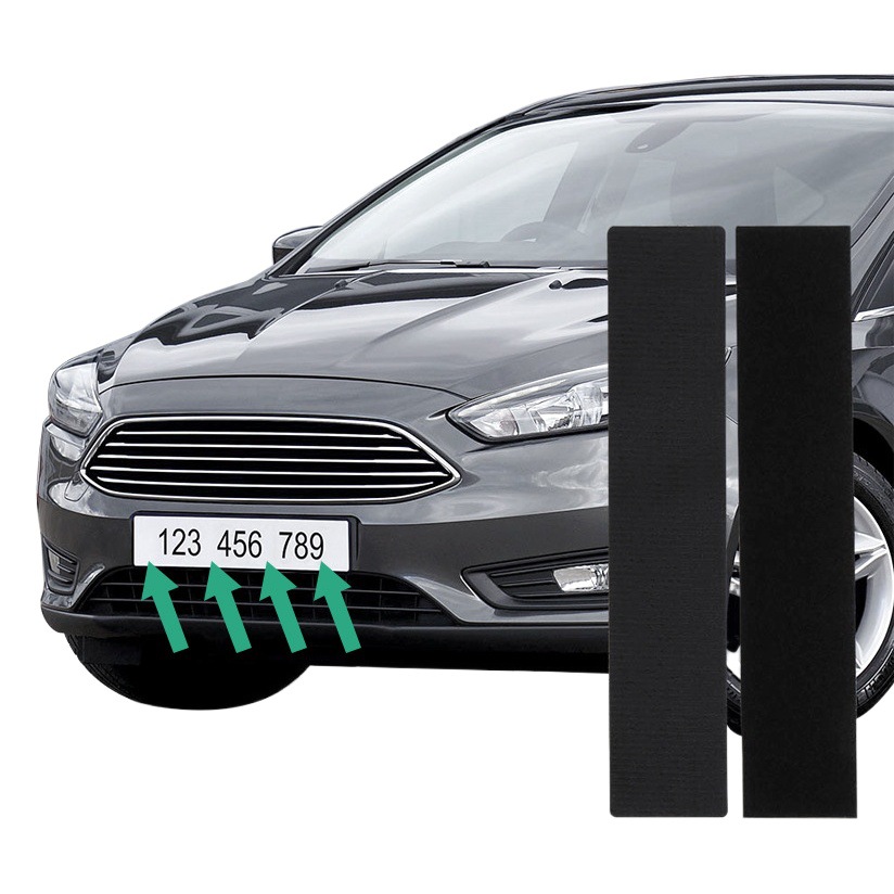 Placa de matrícula velcro coche placa fija etiqueta de velcro coche aislamiento gancho pegatina alta temperatura resistente adhesivo velcro