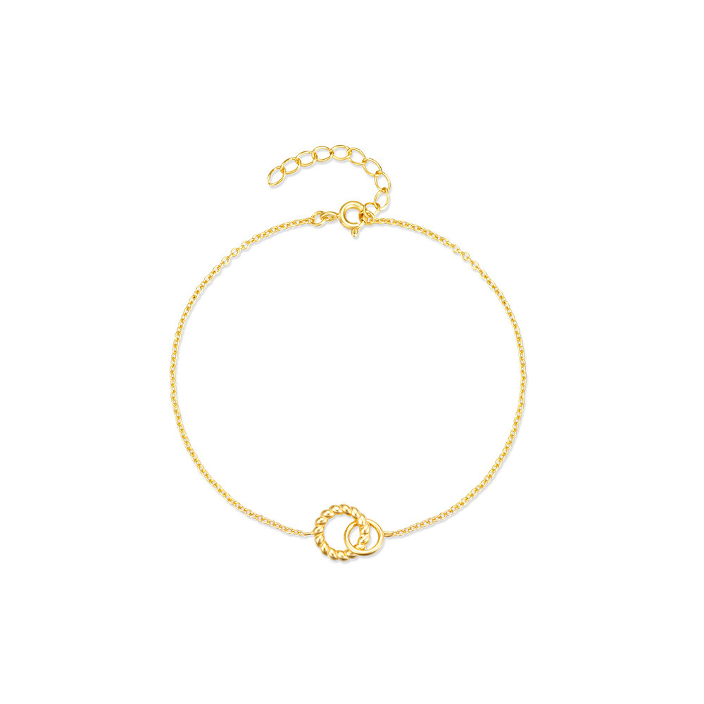 Women's Gender 925 Sterling Silver Bracelets Elegant Simple Style Streetwear