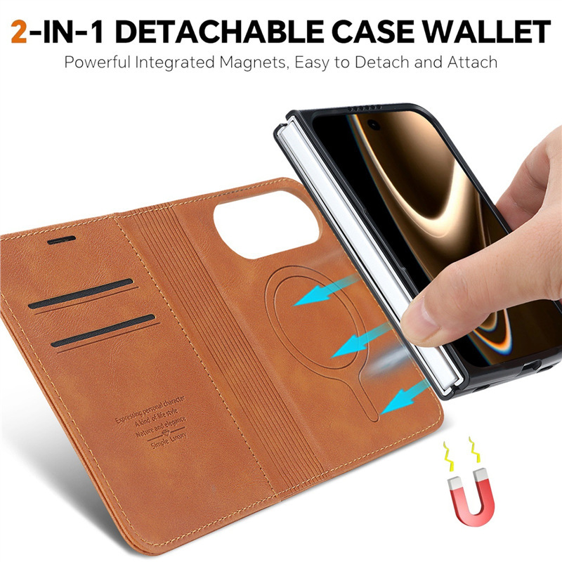 iPhone 18 Pro phone case, Apple Duo foldable magnetic protective case, 13 leather case, full coverage, drop-proof, unisex, ultra-thin iPhone 18 Pro phone case, Apple Duo foldable magnetic protective case, 13 leather case, full coverage, drop-proof, unisex, ultra-thin