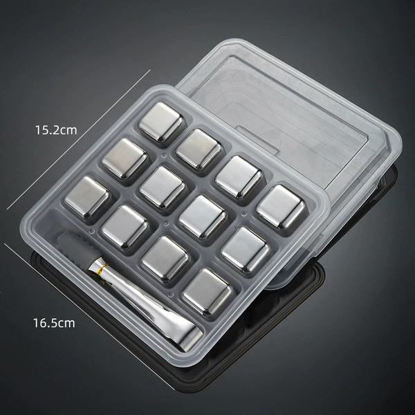 Twelve-grained silicone clip box