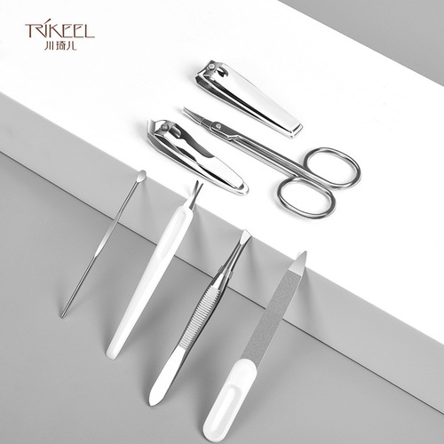 Chuanqi'er nail clipper set household nail scissors for women and men high-end pedicure special tools ear scoop