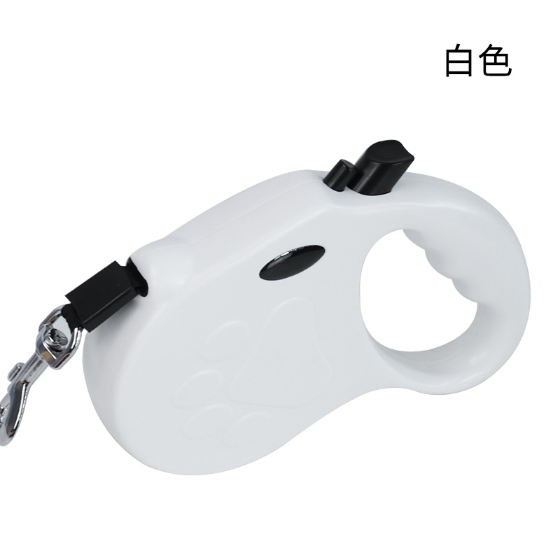 Fábrica en stock nuevas huellas 5M correa retráctil correa de perro duradera correa de perro retráctil al por mayor