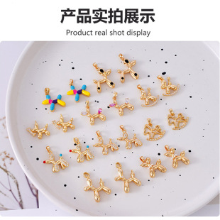 ��ʯ18k��ɫ���͚���ľ�R����diy������~�Ʒ���