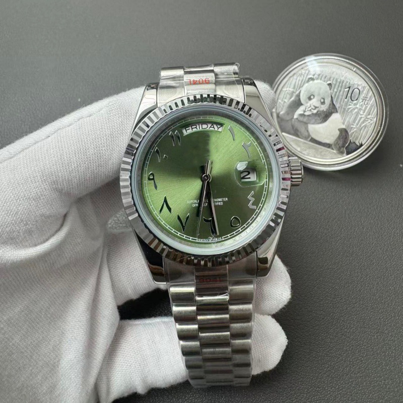 comercio exterior transfronterizo mano de obra fábrica directa al por mayor doble serie completa de reloj mecánico automático de negocios para hombres image 25