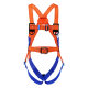 High-altitude work safety belt European-style belt (with buffer) electrician full-body five-point anti-falling double-back safety rope