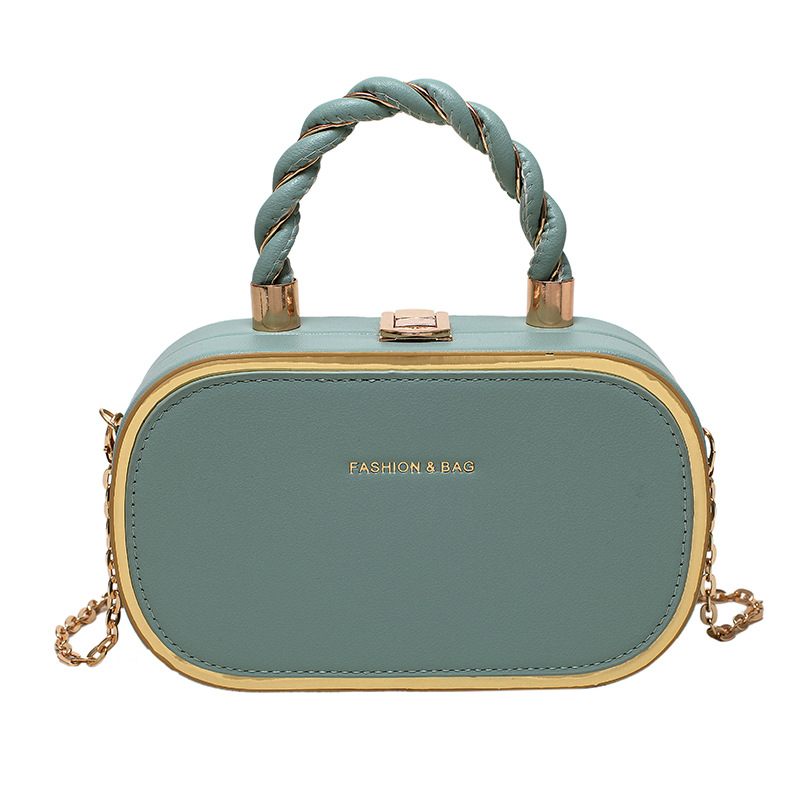 Kleine schoudertas voor dames modieuze handtas met ketting_voghion.com