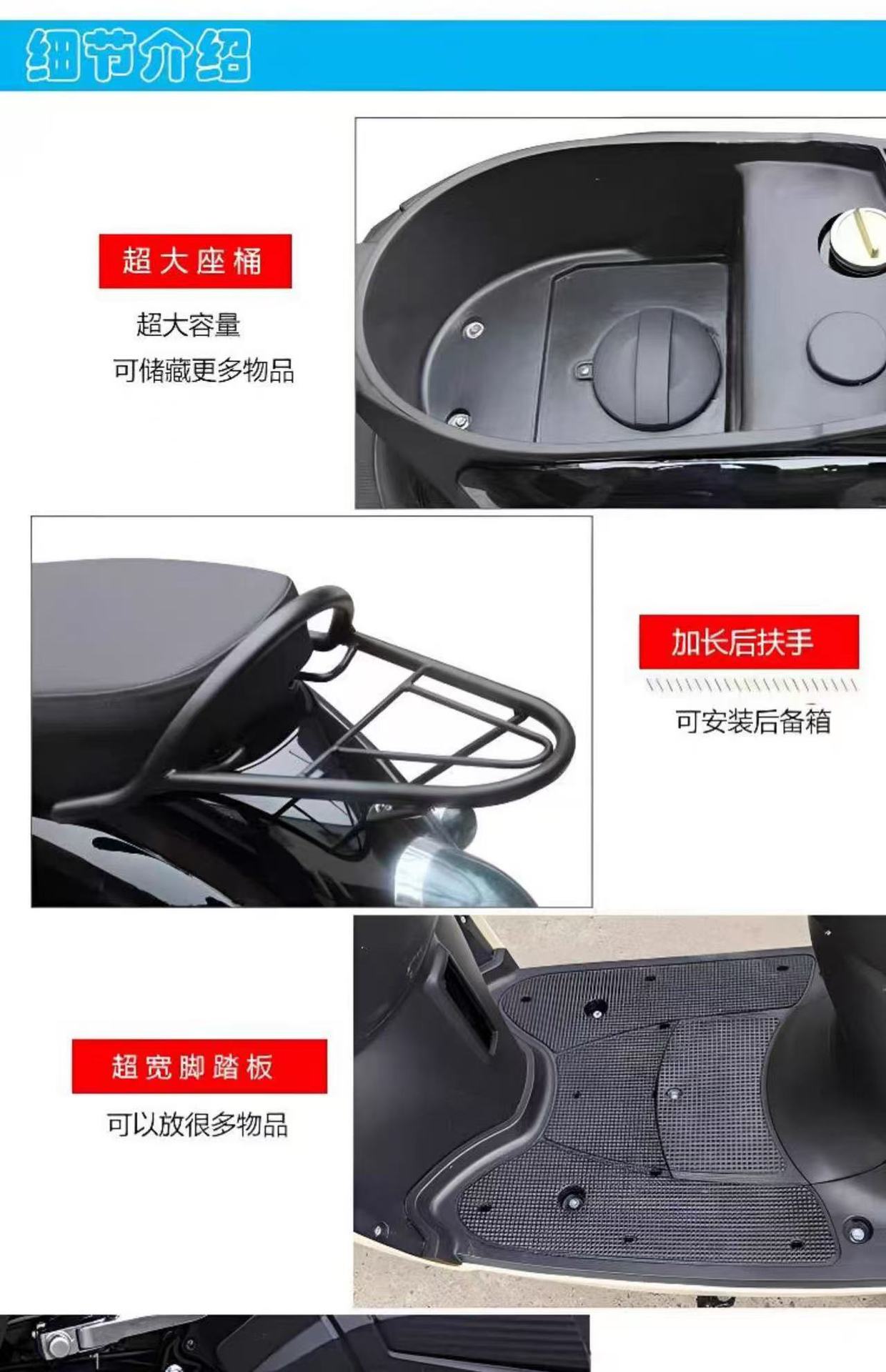Cross-Border Exclusive Small Turtle King Fuel Scooter for Men and Women Commuting Two-Wheeled Motorcycle 125Cc Large Displacement Motorcycle