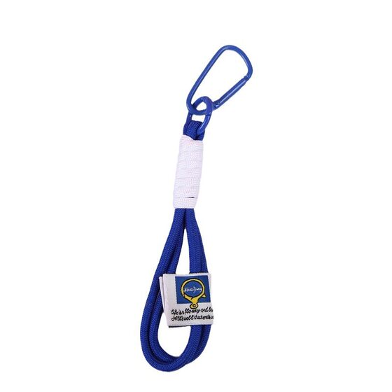 Nylon Braided Rope Keychain Lanyard Men's and Women's Mountaineering Buckle Couple's Hand Rope Bag Pendant Cyber Celebrant Car Keychain