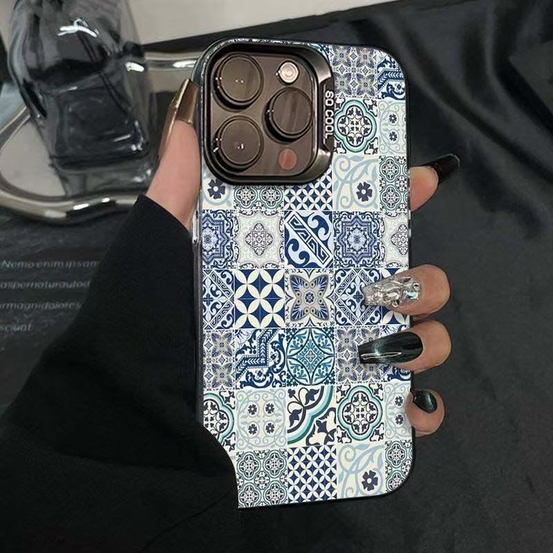 Nuevo tótem para iPhone 16 funda para teléfono móvil Apple 15promax/14/13pro personalidad 12 Europa y América 11x
