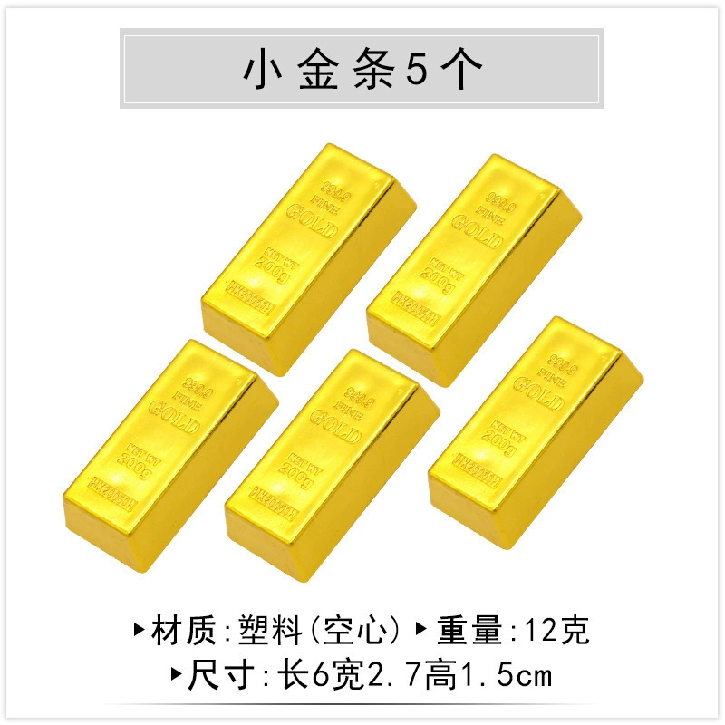 Бар, маленькие реалистичные реквизиты, пластиковые украшения, на счастье, золото и серебро