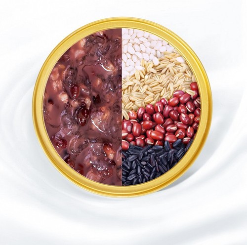 Twelve Summer Milk Black Rice Bird Nest Congee Breakfast Instant No-Cook Porridge, Open and Eat Single Bowl Pack, 252g Box