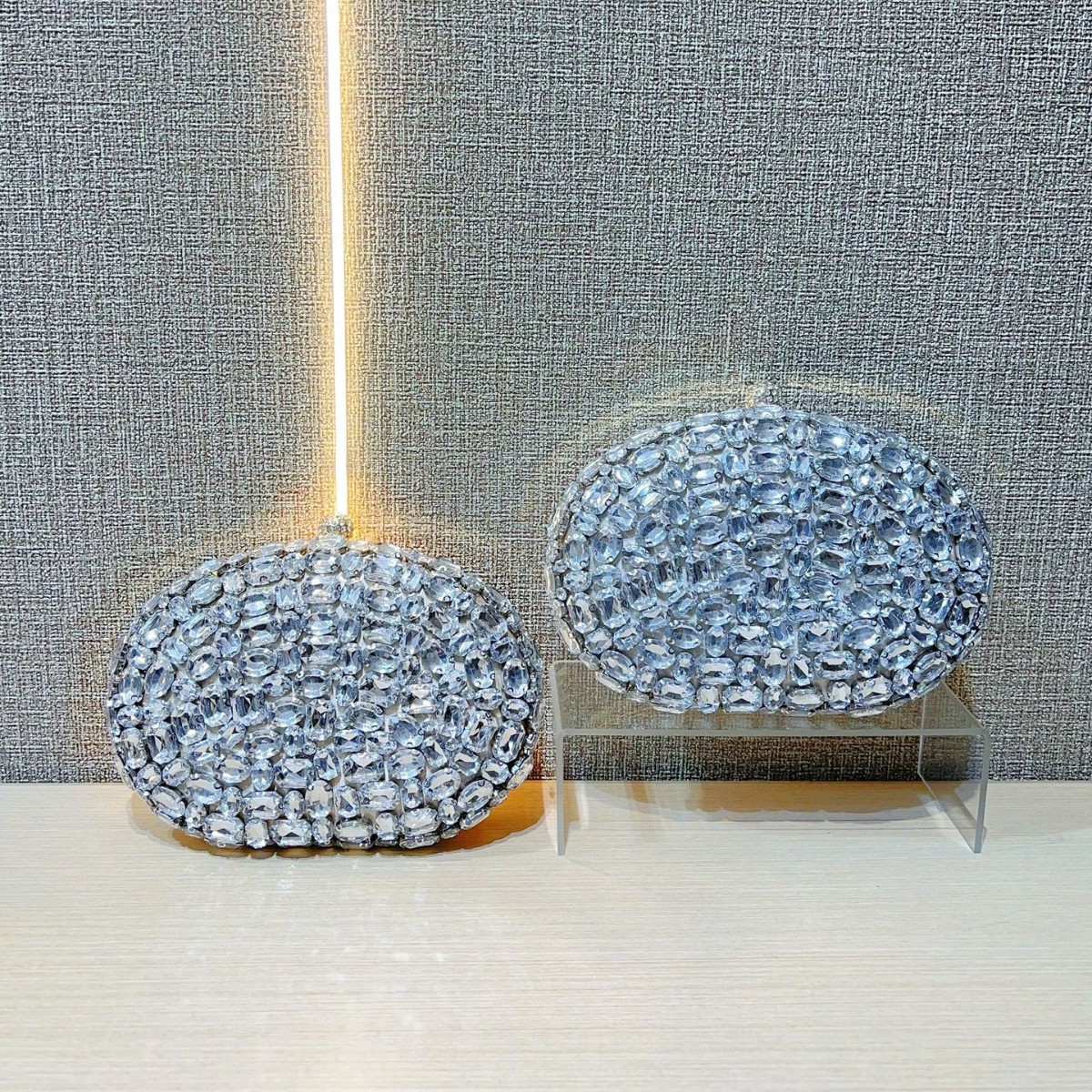 Sac À Main De Soirée Pour Femme, Pochette De Luxe En Strass_voghion.com