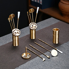 篆香香薰炉套装纯铜打拓新手入门沉香檀香粉制作香印香道香具用品