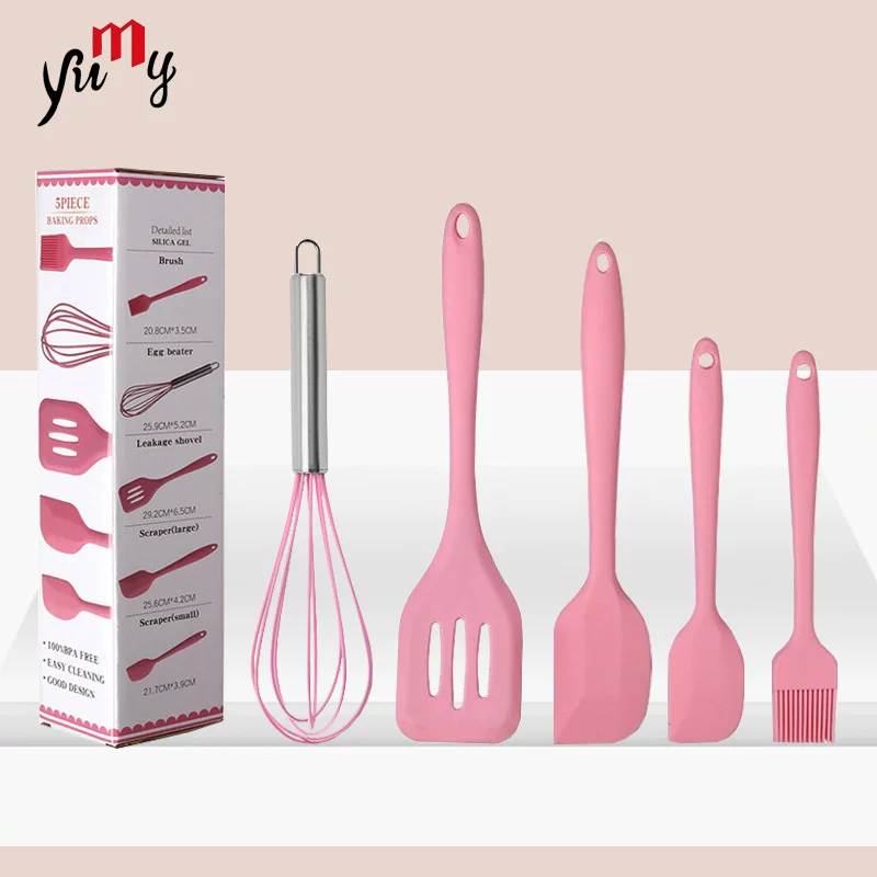 Silicone kitchenware, set, brush, direct factory sales, Amazon, 5 pieces