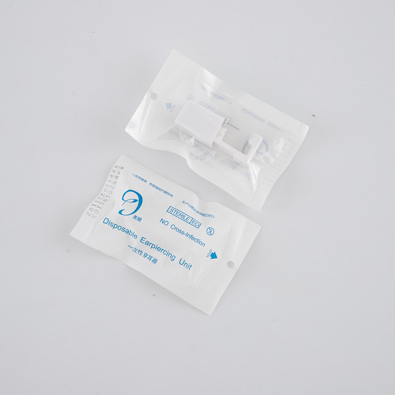 Dispositivo de perforación de oreja desechable pistola perforadora de oreja dolor bajo herramienta de perforación de oreja pistola de uñas de oreja