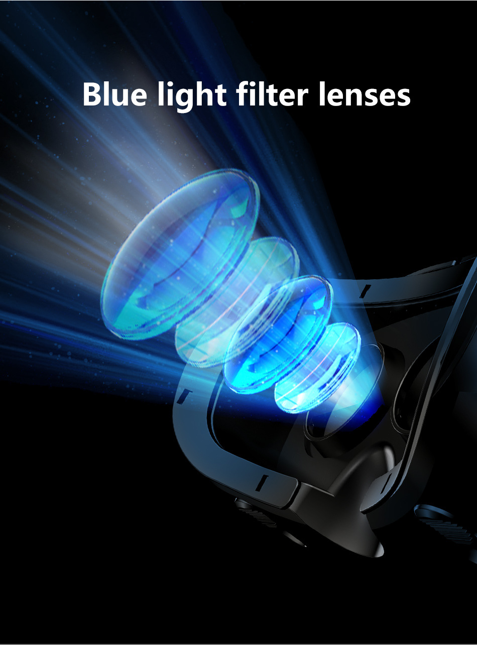 VRG PRO vr眼镜蓝光护眼手机虚拟现实头盔3D VR眼镜外贸热销详情30