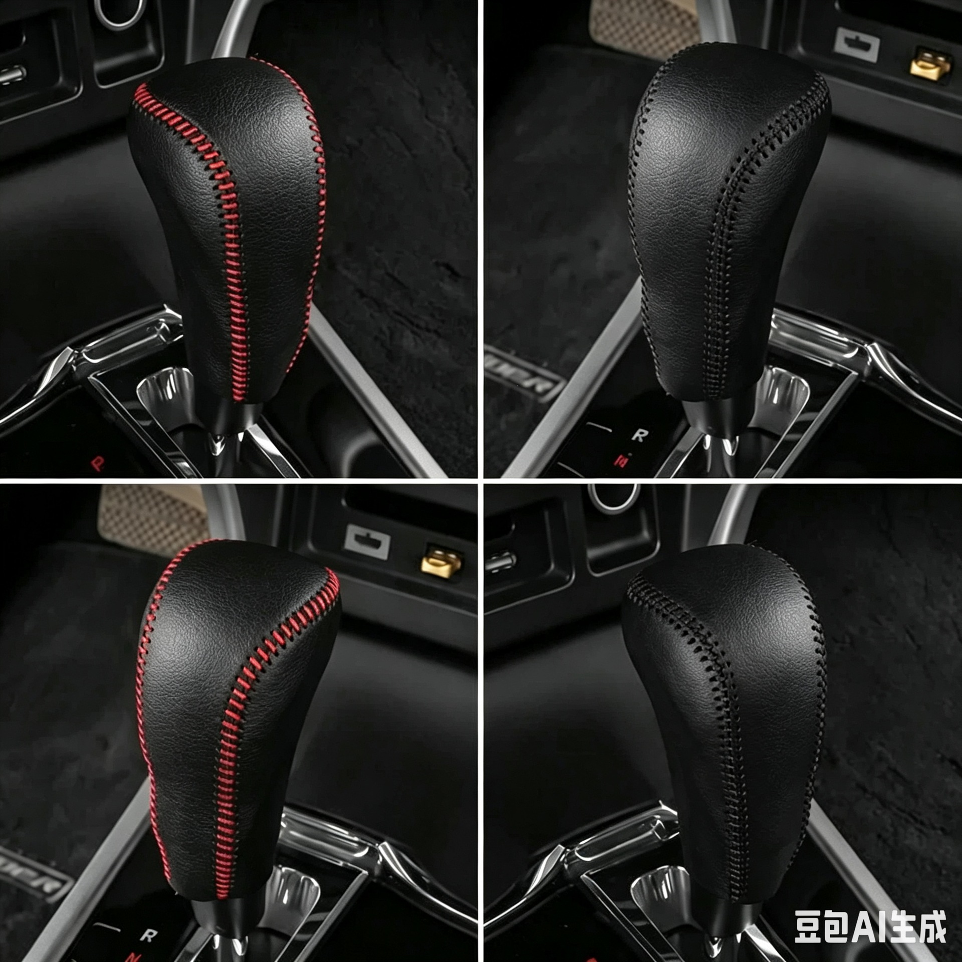 Honda Lingpai leather gear shift cover, Jade gear shift cover, 9th and 9.5th generation Accord gear shift lever cover decoration