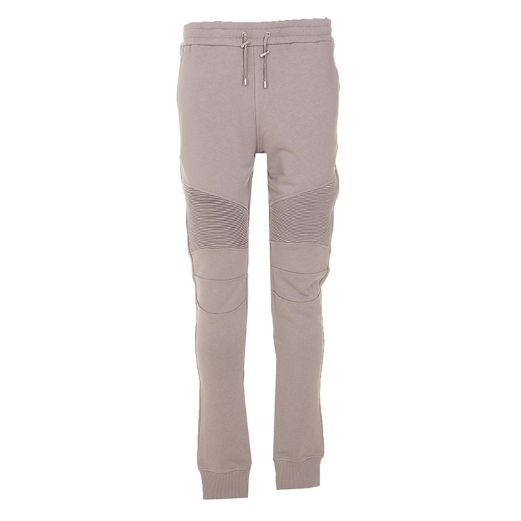European and American Autumn Fashion Balmain Style Fashion Splicing Casual Pants Men's Sports Leggings Elastic Pants Trousers