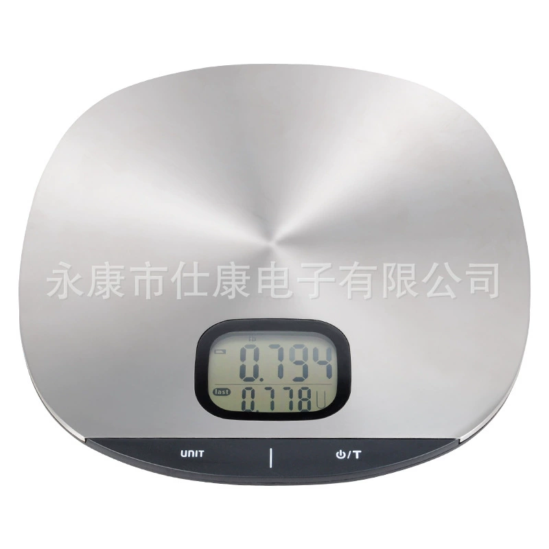 Внешняя торговля Нержавеющая сталь Хлебопекарные весы Электронные кухонные весы 5 кг пищевые весы