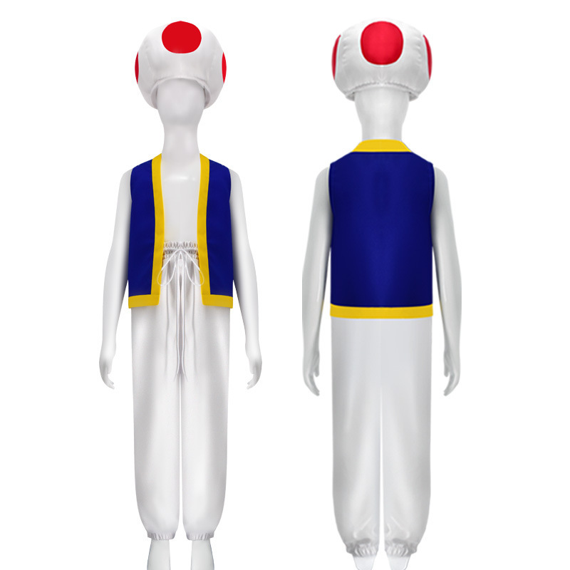 Super Mario Bros cos Suit Mario Big Movie Chinobio Hat Halloween cos