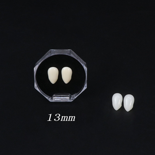 Vampire dentures_Halloween vampire dentures zombie denture tips small tiger teeth cosplay makeup props