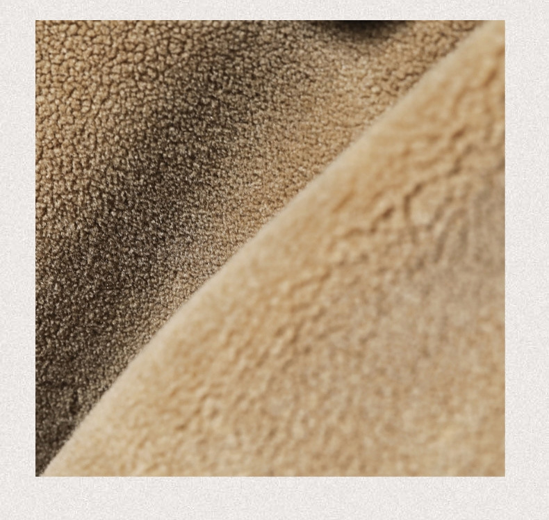 Vêtements pour hommes Marque de mode Qualité Hiver Fourrure et velours Veste en cuir épaissi Manteau en coton ample grande taille pour hommes_voghion.com