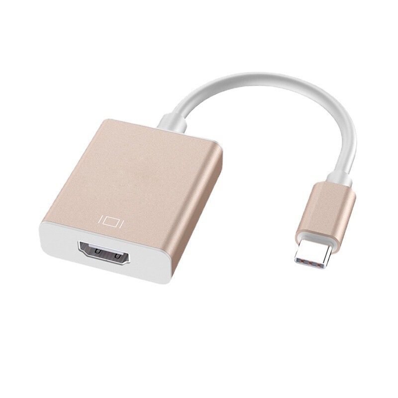 Factory wholesale USB3.1 to HDMI HD computer cable 4K metal Type-C to HDMI adapter cable