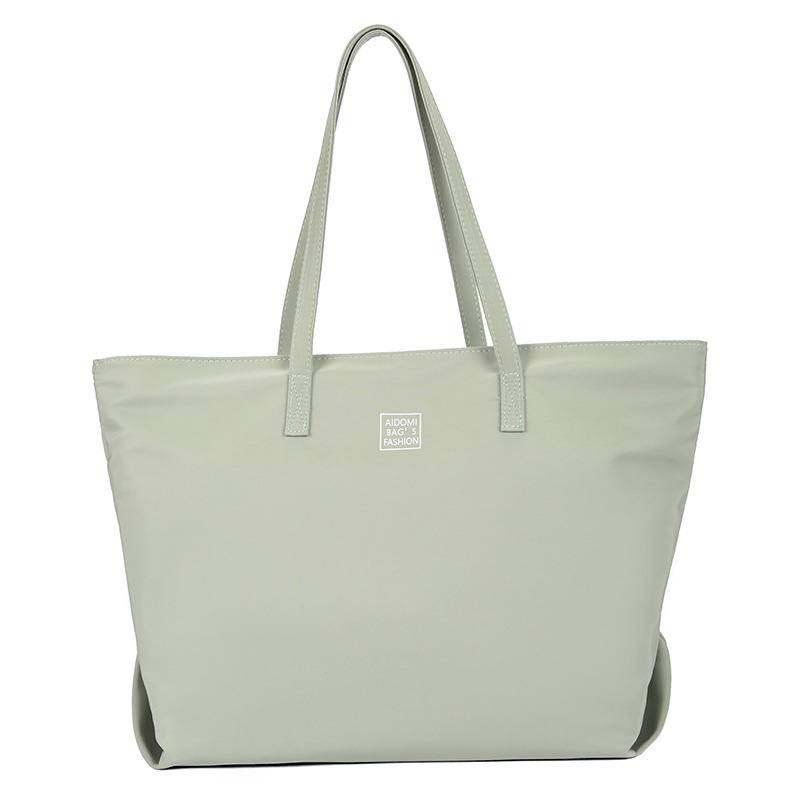 New Arrival Commuter Tote Bag Canvas Waterproof Nylon Large Capacity Shoulder Bag For Women - Thumbnail 7