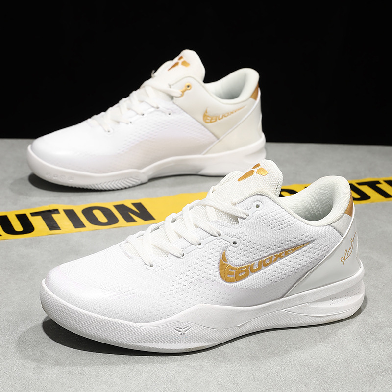 Kobe 8Th Generation Basketball Shoes, Summer Breathable, Shock-Absorbing, Non-Slip, Wear-Resistant, Lightweight, Sound-Absorbing Sneakers, Student Sports Shoes