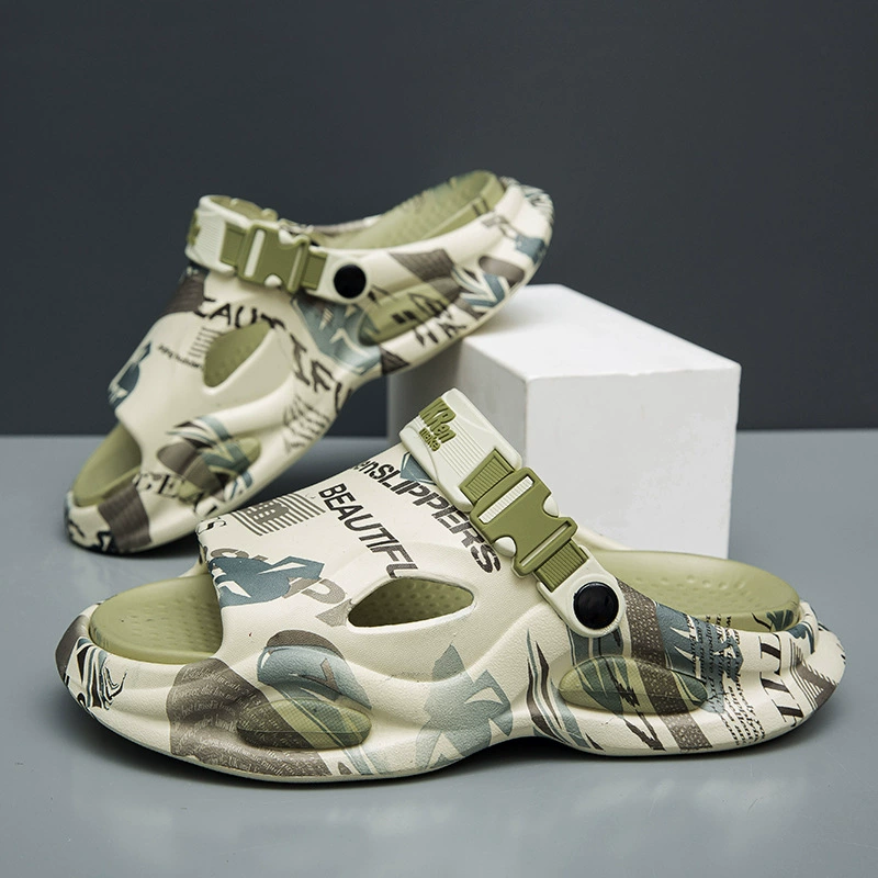Мужские сандалии летом 2025 новый стиль носить фекалии