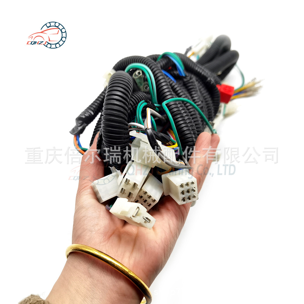 Motocicleta CG150 todo el vehículo cable de circuito de línea de luz trasera línea de luz de freno luz de marcha atrás línea de alimentación de luz de marcha atrás