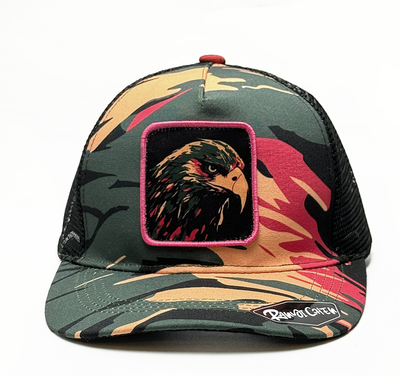 Graffiti Printed Baseball Cap Animal Fan Embroidered Flower Hat Mesh Cap Outdoor Casual Sunnet Hat Male_voghion.com